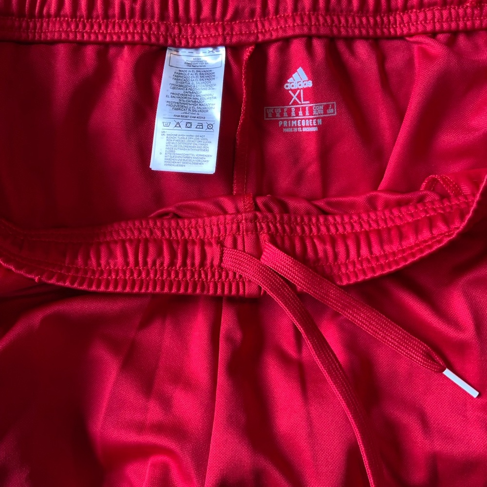 Adidas Men's Tiro Track Team Power Red Joggers - Picture 9 of 10